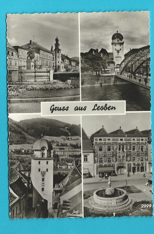 AK Gruss aus Leoben.