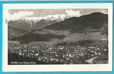 AK Leoben mit Reiting. (1940/1941)