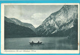AK Leopoldsteiner-See mit Seemauer. (1924)