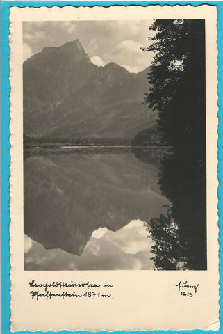 AK Leopoldsteinersee mit Pfaffenstein.