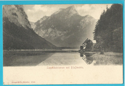 AK Leopoldsteinersee und Pfaffenstein.