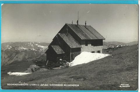 AK Reichensteinhütte auf dem Eisenerzer Reichenstein.