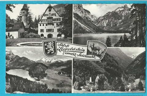 AK Schloß Leopoldstein b. Eisenerz.