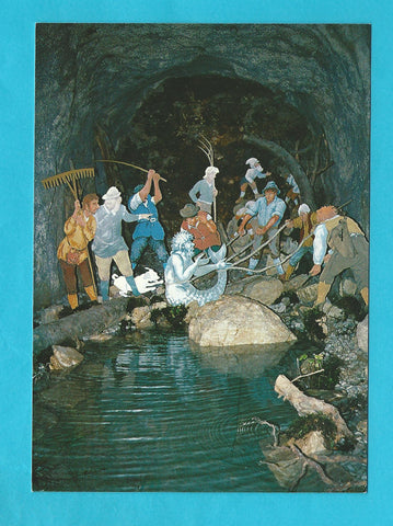 AK Eisenerz. Erzberg-Untertageführung. Die Wassermannsage vom Erzberg.