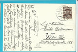 AK Eisenerz, Erzberg während der Sprengzeit. (1937)