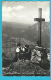 AK Gipfelkreuz am Polster mit Erzberg. (1956)