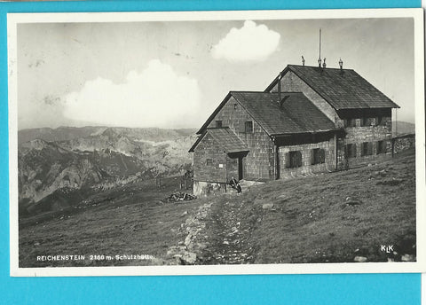 AK Reichenstein Schutzhütte. (1932)
