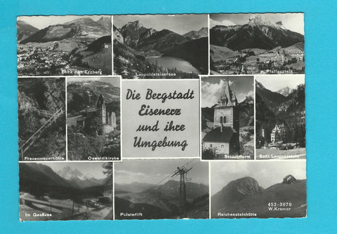 AK Die Bergstadt Eisenerz und ihre Umgebung.