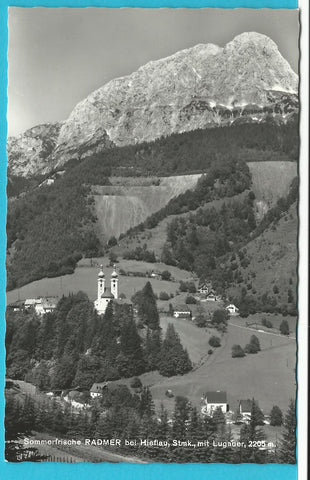 AK Radmer bei Hieflau mit Lugauer. (1966)