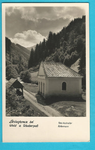 AK Liesingkreuz bei Wald am Schoberpaß.