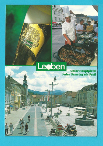 AK Leoben. Götter Himalaya Ausstellung 1999.