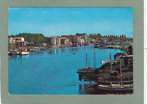 AK Porto Garibaldi e Lido degli Estensi (Ferrara). Porto Canale.