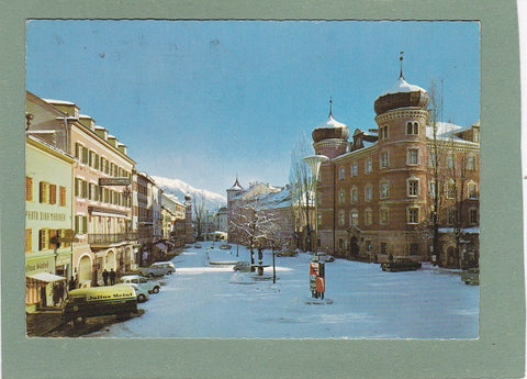 AK Lienz, Hauptplatz mit Liebburg.