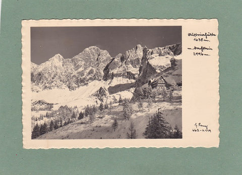 AK Austriahütte mit Dachstein.