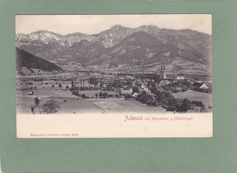 AK Admont mit Hexenturm u. Natterriegel.