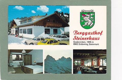 AK Gröbming. Berggasthof Steinerhaus Stoderzinken.