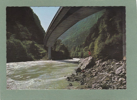 AK Gesäuse. Hieflauer Brücke.