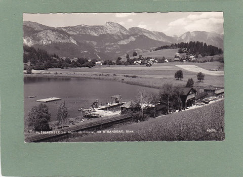 AK Putterersee bei Aigen im Ennstal mit Strandbad.