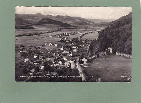 AK Wörschach. Schwefelbad geg. Niedere Tauern.