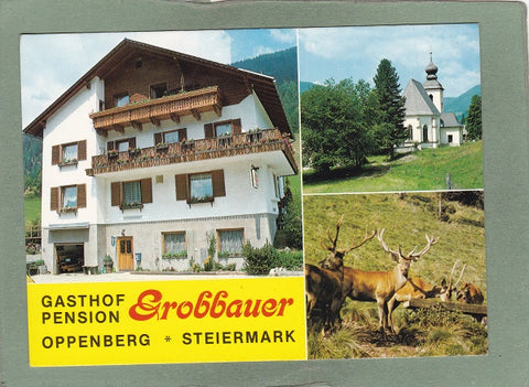 AK Rottenmann. Gasthof Pension R. Grobbauer. Oppenberg.