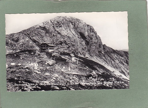 AK Dachstein Guttenberghaus auf der Feisterscharte.