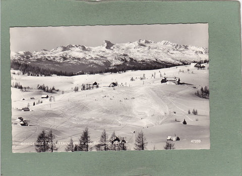 AK Schigebiet Tauplitzalm geg. Dachstein.