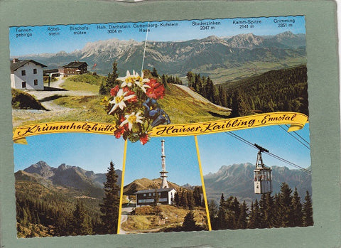 AK Krummholzhütte Hauser Kaibling Ennstal.