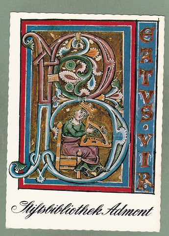 AK Stiftsbibliothek Admont. Initiale B.