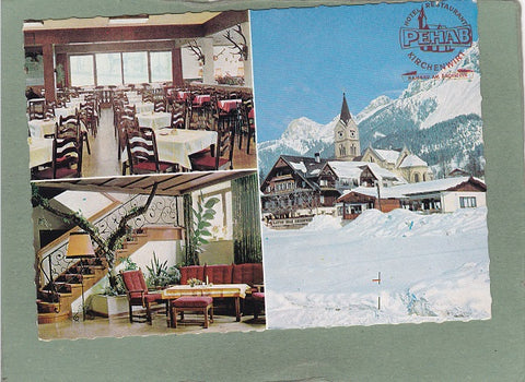 AK Ramsau-Dachstein. Hotel Restaurant Pehab. Kirchenwirt. M. u. Th. Prugger.