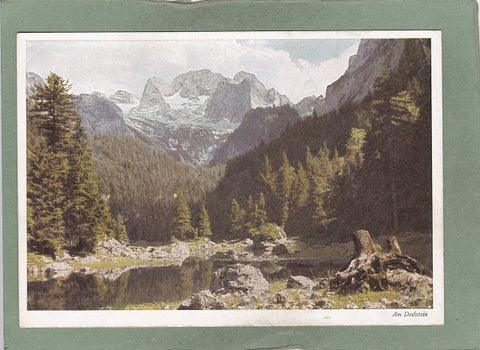 AK Am Dachstein. Blick auf den Dachstein.