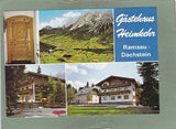 AK Ramsau/Dachstein 251. M.N. Schrempf Gästehaus Heimkehr.