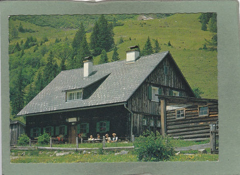 AK Pruggern. Jausenstation Perneralm Sattental 109.