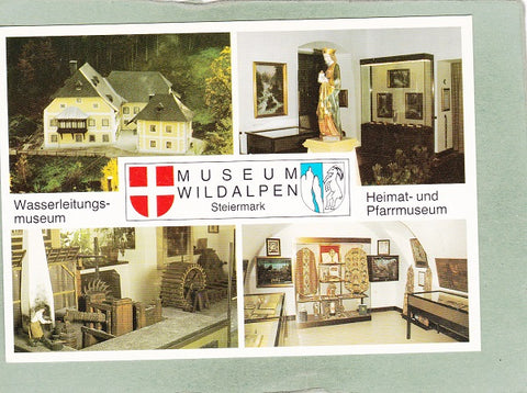 AK Wildalpen. Wasserleitungsmuseum. Heimat- und Pfarrmuseum.