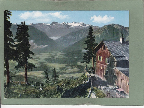 AK Loserhütte. Blick gegen Alt Aussee und Dachstein. (um1957)