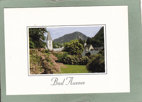 AK Bad Aussee. Pfarrkirche St. Paul und Spitalskirche.