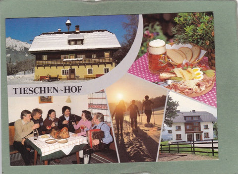 AK Gröbming. Tieschen-Hof. Gasthof Pension Fam. Wieser. Mitterberg-Dorf.