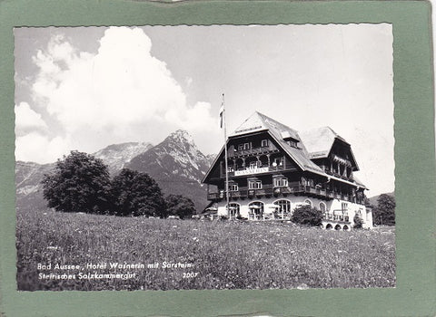 AK Bad Aussee, Hotel Wasnerin mit Sarstein.
