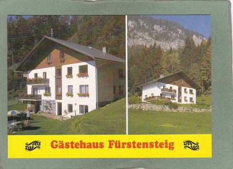 AK Wörschach. Gästehaus Fürstensteig H. u. M. Weitgasser.