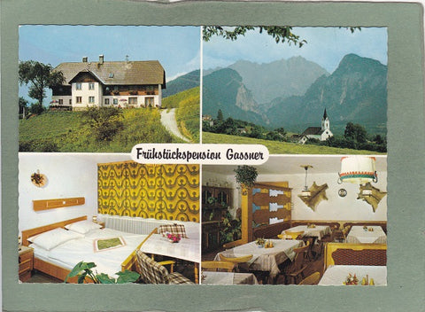 AK Admont. Frühstückspension Johann und Josefa Gassner. Weng 70.