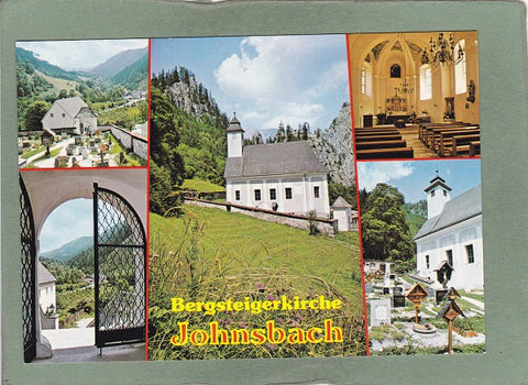 AK Johnsbach. Gesäuse. Pfarrkirche. Bergsteigerfriedhof.
