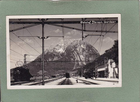 AK Bahnhof Stainach.