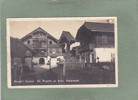 AK St. Rupert am Kulm. Berger's Gasthof.