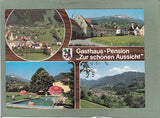 AK St. Gallen. Josef Rappel. Gasthof Pension Zur schönen Aussicht.
