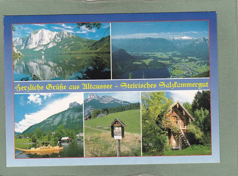 AK Herzliche Grüße aus Altaussee.