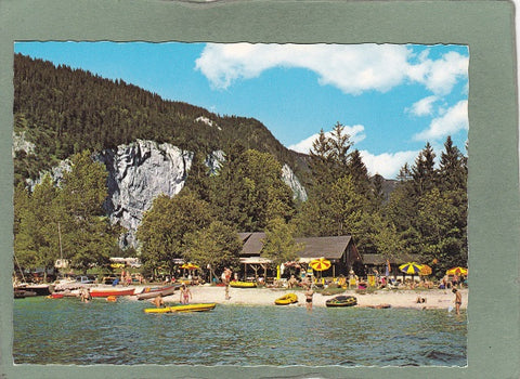 AK Gössl-Grundlsee mit Gösslerwand. Ausseer Land.