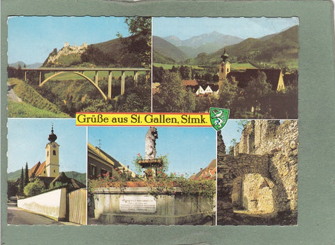 AK Grüße aus St. Gallen.