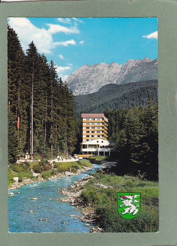 AK Bad Mitterndorf Kurhotel Bad Heilbrunn mit Grimming.