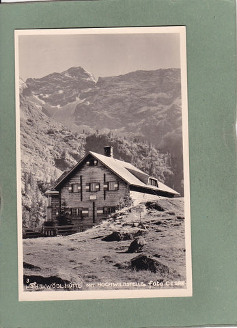 AK Hans Wödlhütte mit Hochwildstelle.