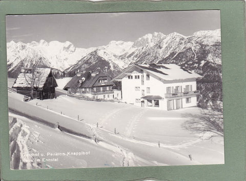 AK Haus im Ennstal. Gasthof u. Pension Knapplhof.