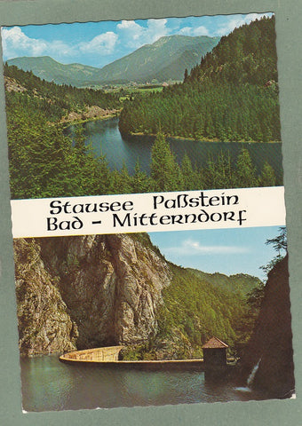 AK Bad Mitterndorf. Stausee Paßstein.
